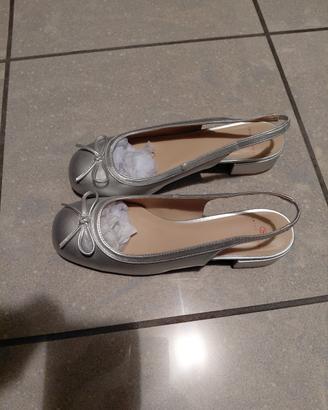 Scarpe argento 39
