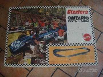 Mattel Sizzlers Ontario Pista Larga Vintage