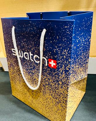 2-Sacchetti’buste’ per Omega Swatch.Nuove