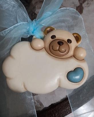 THUN Coccarda nascita lui Teddy su nuvola 