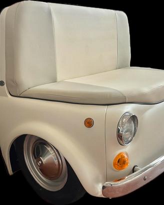 Divano su Fiat 500