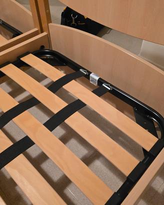 Letto a castello / letti singol,i struttura legno 