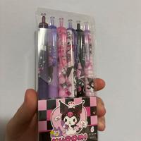 Set 6 Penne Gel Kuromi Sanrio Colarate
