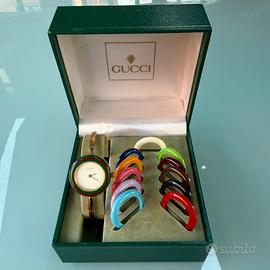 Orologio Gucci placcato oro