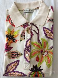 Polo Etro donna tg. 38 stampata