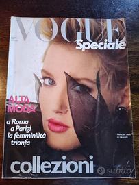 RIVISTA MODA VOGUE ITALIA 1983