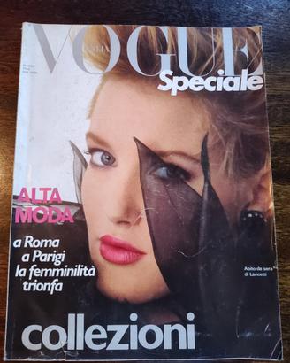 RIVISTA MODA VOGUE ITALIA 1983