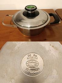 Pentola AMC 1,1 Litri INDUZIONE (ID) - Unità Picco