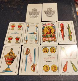 Due mazzi di carte da gioco Vintage 