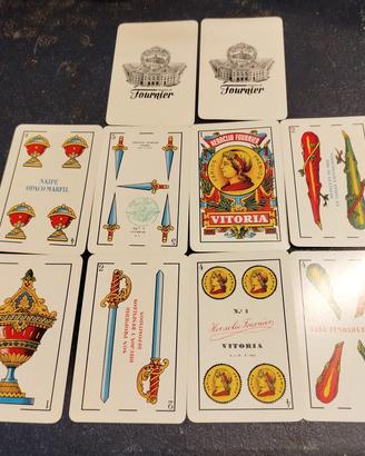 Due mazzi di carte da gioco Vintage 