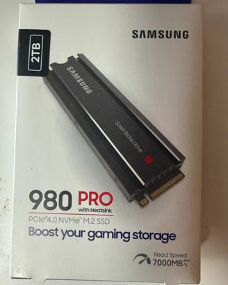 Samsung 980 PRO con dissipatore 2 TB