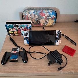 Nintendo Switch Oled Bianca 64 giga tema dragonbal