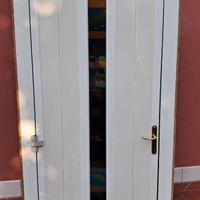 Portone in alluminio Aluk