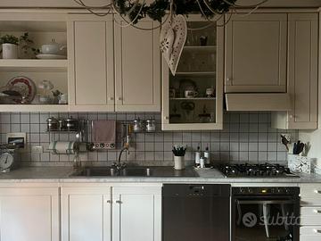 cucina scavolini di rovere bianco latte