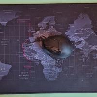 mouse Wireless con tappetino professionale