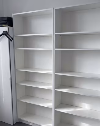 Libreria BILLY bianco, 80x28x202 cm - come nuove