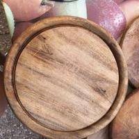 Taglieri rotondi di legno
