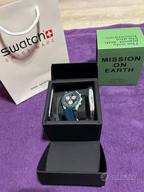 Omega x Swatch mission on earth