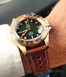 Orologio Yema Superman Heritage GMT BRONZE 41mm