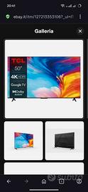 TV 50 pollici TCL 50P631