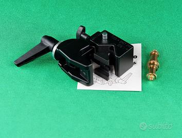 MANFROTTO SUPER CLAMP MORSETTO + SPIGOT IN OTTONE