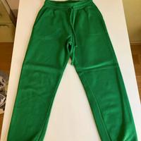 Pantaloni tuta Zara verde acceso-Joggers comfort