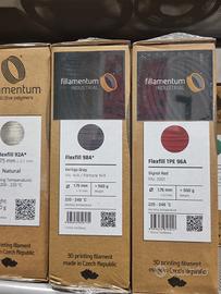 filamenti stampa 3D