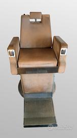 Sedia Barbiere Vintage MALETTI Bologna - Meccanica