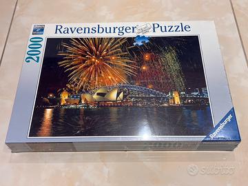Puzzle 2000 pezzi - Fuochi d’artificio Sydney