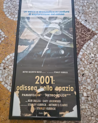 Locandina originale 2001 ODISSEA NELLO SPAZIO 