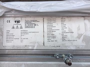 Lama d'aria per hotel, centro commerciale ed altro