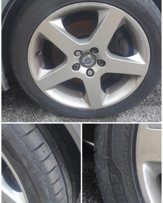 Tre Cerchi in lega 17 pollici originali VOLVO