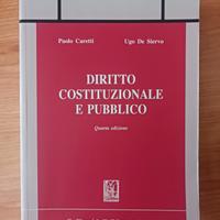 Diritto costituzionale e pubblico quarta edizione 