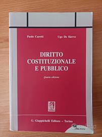 Diritto costituzionale e pubblico quarta edizione 