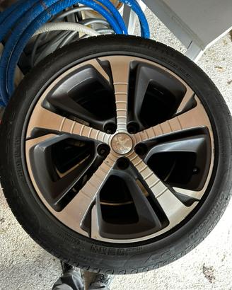 Cerchi e gomme R18 Peugeot 508 308