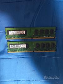 Ram DDR2 Samsung 4 GB (2+2) PC2 800Mhz 6400U M378 