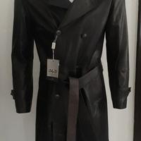 Caban uomo tg.50 in pelle 