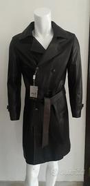 Caban uomo tg.50 in pelle 