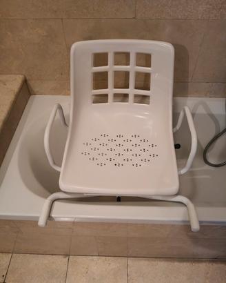 Sedia girevole per vasca da bagno 