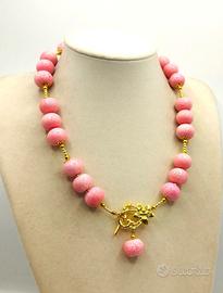 Collana Madrepora rosa