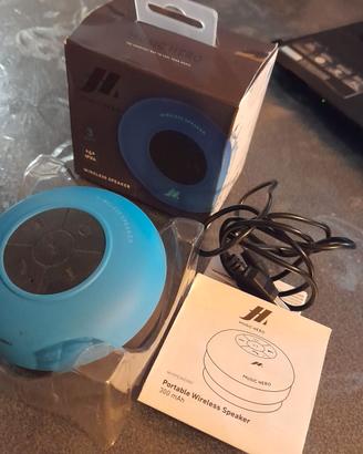 Speaker Music Hero  impermeabile con ventosa usata