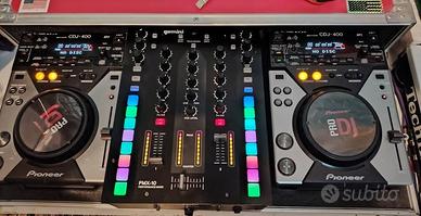 Consolle DJ - CDJ PIONEER+ MIXER GEMINI