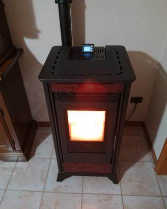 Stufa a pellet ravelli rv 80. 