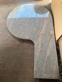 Piano in marmo per cucina a isola