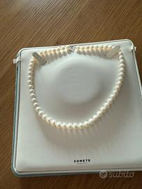 Comete collana perle