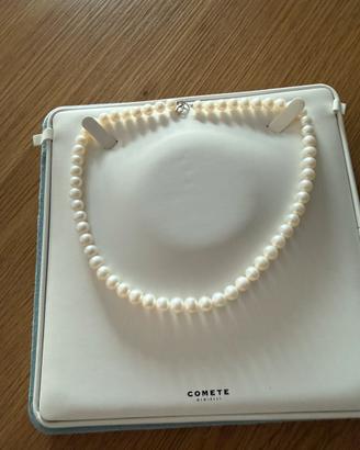 Comete collana perle