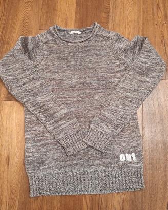 maglione ragazzo 15 anni grigio