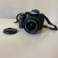 Fotocamera Reflex Nikon D3200 + 2 obiettivi