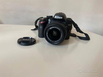 Fotocamera Reflex Nikon D3200 + 2 obiettivi