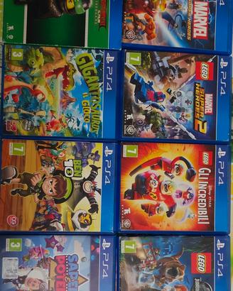 Giochi PS4 lotto da 8.